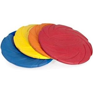 camon gioco cane frisbee galleggiante in gomma diametro 22 cm ad055/c 1pz