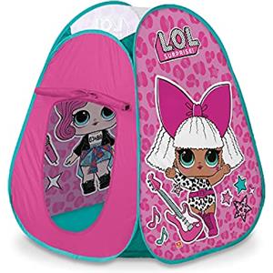 Mondo Toys - LOL Pop-Up Tent - Tenda da gioco per bambino / bambina - facile da montare / easy to open - borsa per trasporto INCLUSA - 28545