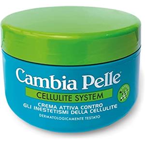 Cambia Pelle, Crema Attiva Riducente - Crema Cellulite , Innovativo Cellulite System , con Caffeina e Peptidi Attivi Vegetali, 500 ml
