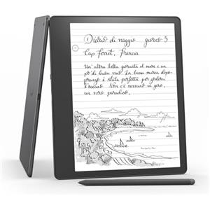 Amazon Kindle Scribe (16 GB) | Il primo Kindle e taccuino digitale, tutto in uno, con schermo Paperwhite da 10,2'' a 300 ppi | Con penna basic