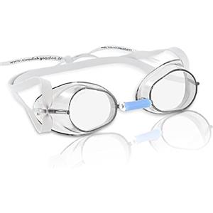 Malmsten Occhiali svedesi anti appannamento | occhialini da nuoto | Swedish Goggles | kit di montaggio (trasparente)