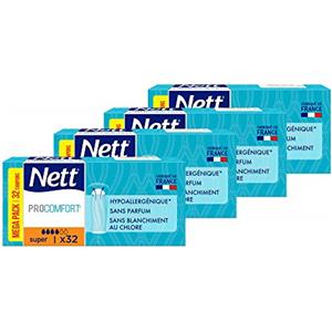 Nett ProComfort - Assorbenti interni, Confezione da 4 x 32 pezzi