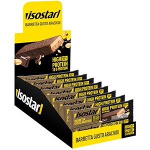 Isostad Barrette High Protein 30 gusto Chocolate Crispy, bars proteiche per lo sport - 16 confezioni x 55g