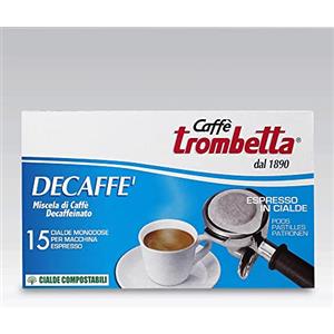 Caffe Trombetta CAFFÉ TROMBETTA DAL 1890 ESE, Decaffeianto - 15 Cialde