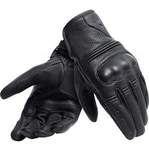 Dainese - Corbin Air Unisex Gloves, Guanti da Moto per Uomo e Donna, Unisex, Guanti Moto in 100% Pelle Ovina, Morbidi e Resistenti con Protezione Nocche e Palmo Rinforzato, Nero