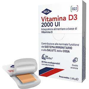 IBSA FilmTec Vitamina D3 IBSA 2000 UI - 30 Film Orodispersibili