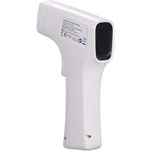 ALICN Medical Termometro Fronte Senza Contatto a Infrarossi con Display a LED, Allarme Febbre e Funzione di Memoria per Adulti e Neonati