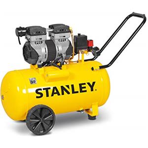 STANLEY - Compressore Silenzioso 50 Litri 1,3 Hp