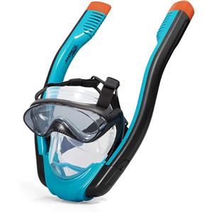 Maschera Snorkeling Full Face Flyboo 180° - Visuale Panoramica, Anti-Appannamento, Compatibile Action Cam - Foto 10