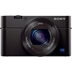 Sony RX100 III Fotocamera Digitale Compatta, Sensore Da 1.0'', Ottica 24-70 Mm F1.8-2.8 Zeiss, Nero