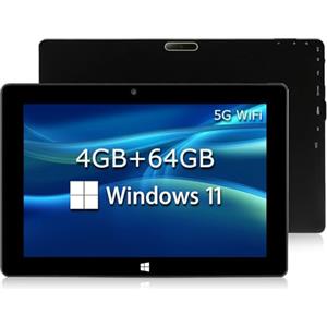 TPSPAD Tablet PC 10.1 Pollici TPSPAD 4GB RAM 64GB Rom, Windows 11, HD 1280x800 IPS, 1.6GHz, N4020 processore, 2MP + 5MP Dual Camera, 3000mAh Batteria, GPS, WiFi, Bluetooth 4.2, Type C, OTG