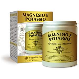 Dr. Giorgini Magnesio e Potassio, 360g polvere - Integratore alimentare, Dr Giorgini