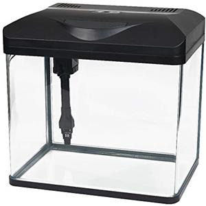 Croci AMTRA LAGUNA LED 50 - Vasca Acquario 40 litri in vetro con coperchio, illuminazione a led e filtro inclusi, 48x27x45 cm