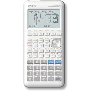 Casio FX-9860GIII - Calcolatrice grafica monocromatica senza CAS, Bianca