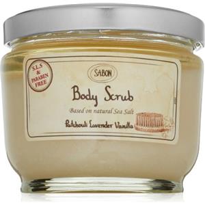 Sabon Body Scrub - Patchouli Lavender Vanilla 600ml 20fl.oz