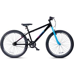 WildTrak - Bicicletta MTB, Adulto, 26, 1 Velocità - Nera