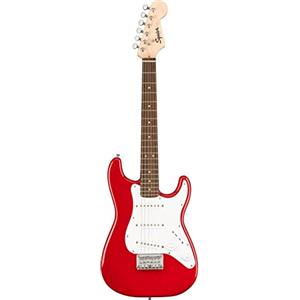 Fender Squier Mini Stratocaster, Chitarra Elettrica, Dakota Red, Chitarra Ideale per Principianti