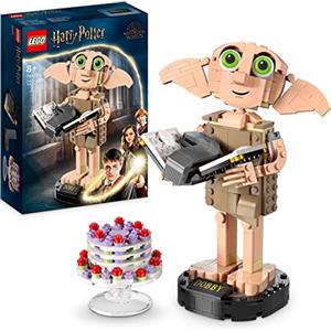 LEGO Harry Potter Dobby l'Elfo Domestico, Regalo per Ragazze, Ragazzi, Adolescenti e Tutti i Fan da 8 Anni in su, Modello Snodabile di Personaggio Iconico, Gioco da Collezione 76421