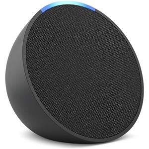 Amazon Echo Pop | Altoparlante Bluetooth intelligente con Alexa, compatto e dal suono potente | Antracite