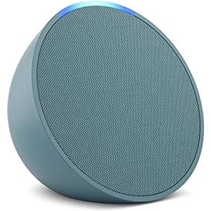 Amazon Echo Pop | Altoparlante Bluetooth intelligente con Alexa, compatto e dal suono potente | Verde petrolio