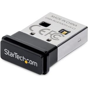 StarTech.com Adattatore Bluetooth 5.0 USB, Mini Ricevitore BT 5.0 USB per Tastiere/Mouse/Cuffie, Chiavetta/Dongle BT 5.0 USB per PC/Notebook Windows/Linux (USBA-BLUETOOTH-V5-C2)
