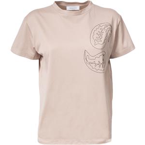 FABIANA FILIPPI T-SHIRT IN COTONE ORGANICO DI FABIANA FILIPPI 2176 ROSA Donna