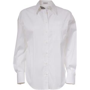 BRUNELLO CUCINELLI CAMICIA BRUNELLO CUCINELLI C159 BIANCO Donna