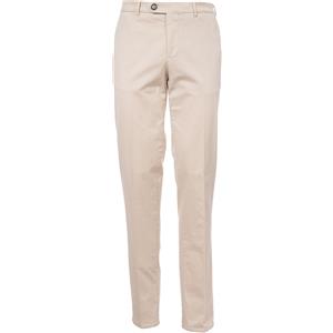 BRUNELLO CUCINELLI PANTALONI IN COTONE BRUNELLO CUCINELLI C6233 BEIGE Uomo