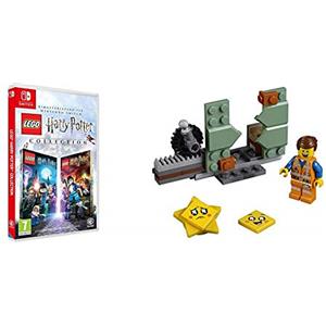 Warner Bros Lego Harry Potter Collection 1-7 (Nintendo Switch) + Minifigure Lego Movie 2 Games Emmet