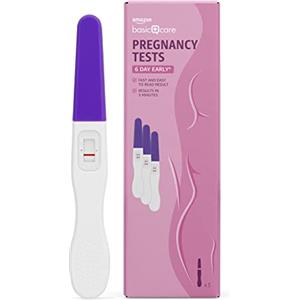 Amazon Basic Care Test di gravidanza Rilevazione precoce 6 giorni prima (confezione da 3 test)