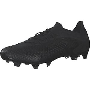 adidas Predator Accuracy.1 L Fg, Football Shoes (Firm Ground) Unisex-Adulto, Core Black/Core Black/Ftwr White, 40 EU