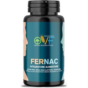 OVF FERNAC - Integratore difese immunitarie con Lattoferrina e Nac 60 capsule - Immuno-Stimolante con Supporto Antiossidante e Antibatterico - Made in Italy
