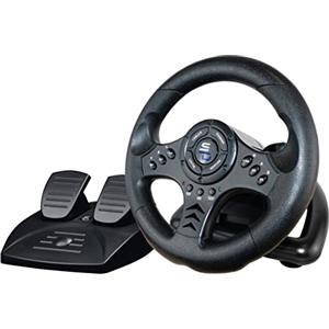 SUBSONIC Superdrive - Sv450 Racing Wheel con Pedali, Shift & Vibration - Xbox X/Series, Switch, PS4, Xbox One, PC (Programmabile Per Tutti I Giochi