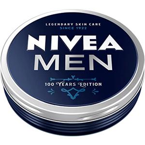 NIVEA MEN Crema 100 anni Retro Edition (75 ml), crema nutriente per la pelle per un'idratazione intensa, cura della pelle per uomini, ideale per corpo, viso e mani