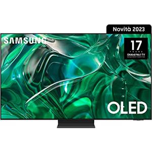 SAMSUNG TV OLED 4K QE65S95CATXZT Smart TV Wi-Fi TITAN BLACK 2024 S95, 65