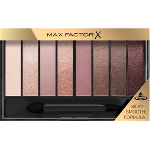 Max Factor Masterpiece Nude Palette, 8 Ombretti dal Colore Intenso, Formula Cremosa Sfumabile, 3 Finish, Tonalità Rose Nudes