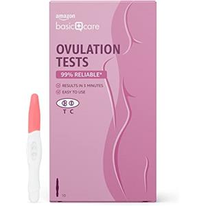 Amazon Basic Care Test di ovulazione, Confezione da 10