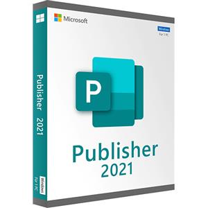 Microsoft Publisher 2021 1 licenza