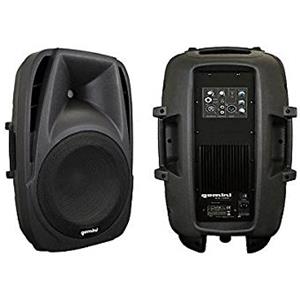 Gemini ES-08P cassa speaker diffusore attivo professionale 2 vie amplificato 150 watt
