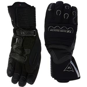 Dainese Scout 2 Unisex Gore-Tex Gloves, Guanti Moto Touring Invernali Impermeabili Compatibili Per Touch Screen, Nero, M