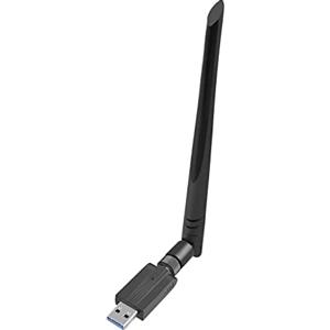 SALPIE Chiavetta WiFi AC1200Mbps Dual Band 2.4/5GHz, Antenna WiFi USB per PC, Adattatore WiFi Alto Guadagno, USB 3.0, Compatibile con Windows e Mac OS X