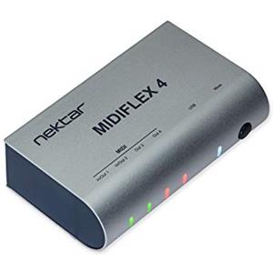 Nektar Interfaccia MIDIFLEX 4 USB MIDI