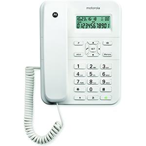 Motorola CT202 - Teléfono de sobremesa con Cable. Color Blanco
