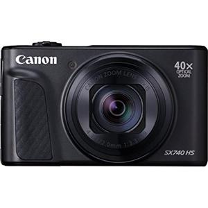 Canon Italia PowerShot SX740 Fotocamera Digitale Compatta, Nero