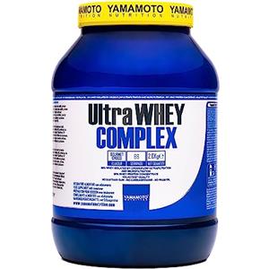 YAMAMOTO NUTRITION Ultra Whey COMPLEX integratore alimentare per sportivi a base di proteine del siero di latte concentrate (Whey Concentrate) ed Isolate (Whey Isolate) (Cioccolato, 2000 grammi)
