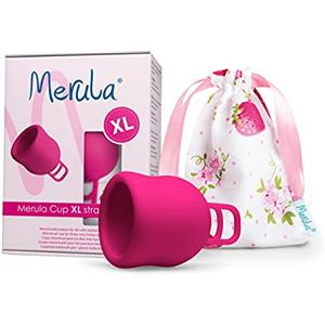 Merula Cup XL strawberry (rosa) - La coppetta mestruale per i giorni molto forti