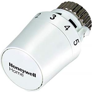 Honeywell Home T5019W0 - Testa termostatica per radiatori Thera-5, Attacco M30 x 1,5, Con posizione zero, Bianco, 50 x 78 mm