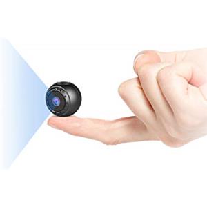 NIYPS Mini Telecamera Spia Nascosta, HD 1080P Portatile Micro Cop Spy Cam con Sensore di Movimento,Visione Notturna y Batteria,Senza Fili Piccola Video Sorveglianza Microcamera Spia Esterno/Interno
