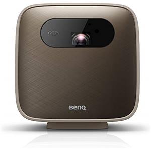 BenQ GS2 Mini Videoproiettore Portatile per Proiezioni all'aperto, Protezione IPX2 a Schizzi e Gocce, Google Cast e Airplay, Altoparlante Bluetooth, WiFi, app Smart TV, HDMI, USB-C