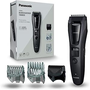 Panasonic Rasoio Per Barba/Capelli Er-Gb62 Con 39 Livelli Di Taglio, Rifinitore Per Barba Da Uomo, Nero, ‎4.3 x 5.2 x 18 Cm